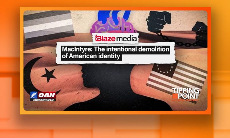 Video still from Tipping Point on One America News Network
