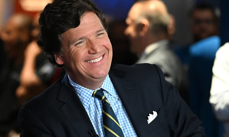 HOLLYWOOD, FLORIDA - NOVEMBER 17: Tucker Carlson during 2022 FOX Nation Patriot Awards at Hard Rock Live at Seminole Hard Rock Hotel & Casino Hollywood on November 17, 2022 in Hollywood, Florida. (Photo by Jason Koerner/Getty Images)
