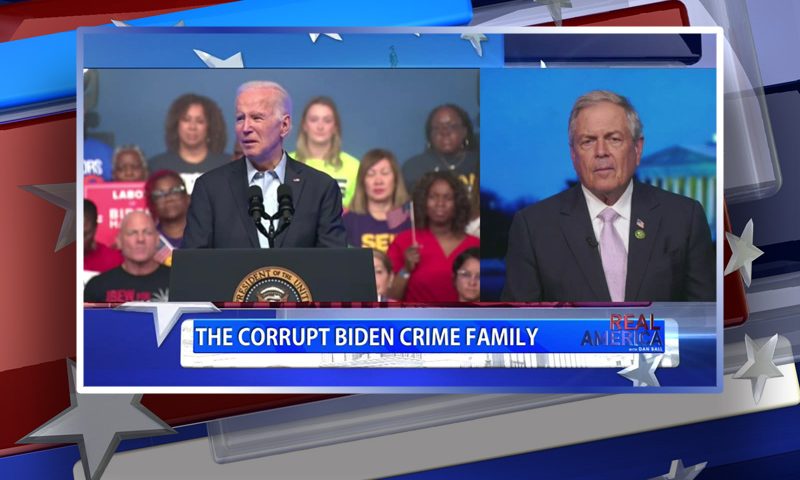 Video still from Rep. Ralph Norman's interview with Real America on One America News Network