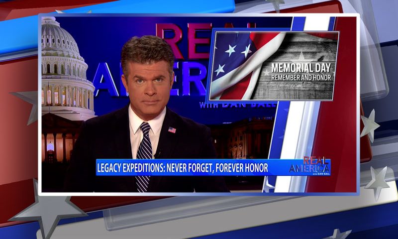 Video still from Real America on One America News Network
