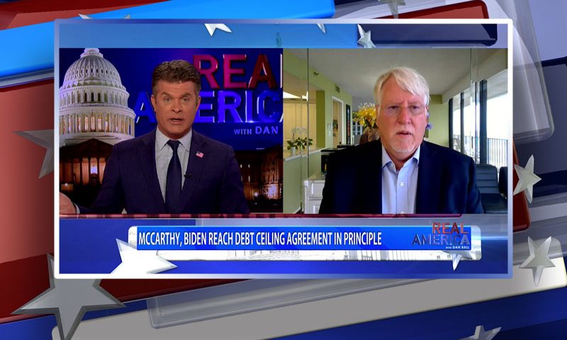 Video still from Joe Hoft's interview with Real America on One America News Network