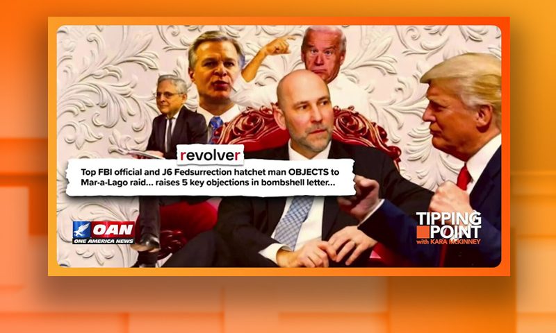 Video still from Tipping Point on One America News Network