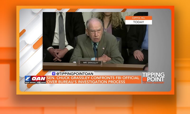 Video still from Tipping Point on One America News Network