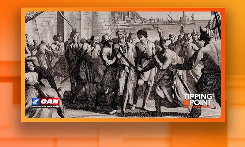 Video still from Tipping Point on One America News Network