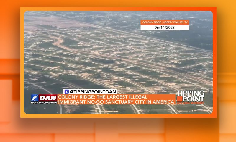 Video still from Tipping Point on One America News Network