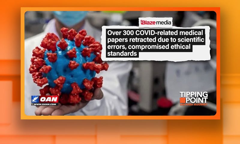 Video still from Tipping Point on One America News Network