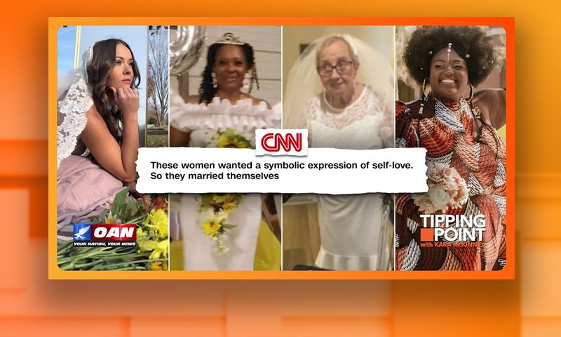 Video still from Tipping Point on One America News Network