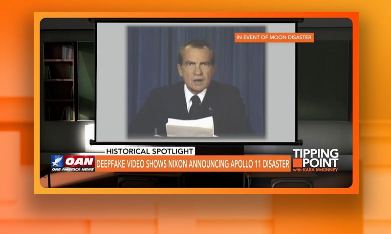 Video still from Tipping Point on One America News Network