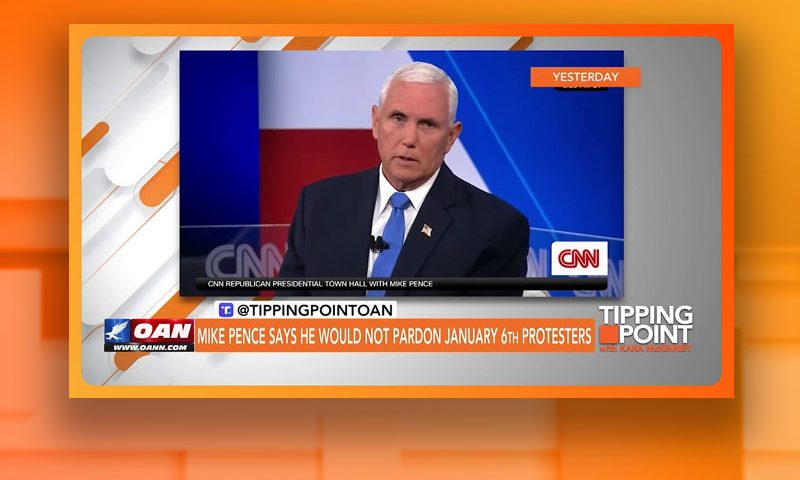 Video still from Tipping Point on One America News Network