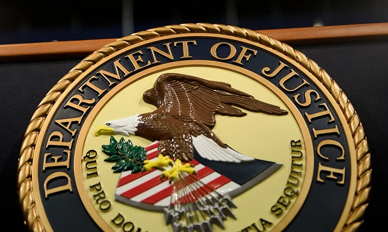 A view of the lecture before US Attorney General William Barr holds a press conference about the release of the Mueller Report at the Department of Justice April 18, 2019, in Washington, DC. - The final report from Special Counsel Robert Mueller's Russia investigation on Thursday could leave much of the public unsatisfied because it could be heavily redacted, stripped of significant evidence and testimony that the investigators gathered.Attorney General Bill Barr made clear he will edit out large parts of Mueller's 400-page final report on his investigation of President Donald Trump and Russian election meddling. (Photo by Brendan Smialowski / AFP) (Photo by BRENDAN SMIALOWSKI/AFP via Getty Images)