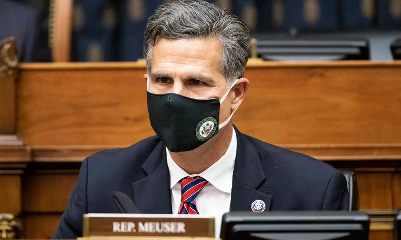 WASHINGTON, DC - MARCH 10: Representative Dan Meuser, (R-PA), speaks during a hearing March 10, 2021 on Capitol Hill in Washington, DC. Blinken is expected to take questions about the Biden administration’s priorities for U.S. foreign policy. (Photo by Ting Shen-Pool/Getty Images)