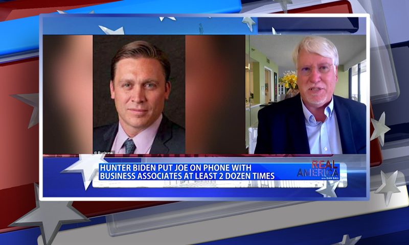 Video still from Joe Hoft's interview with Real America on One America News Network