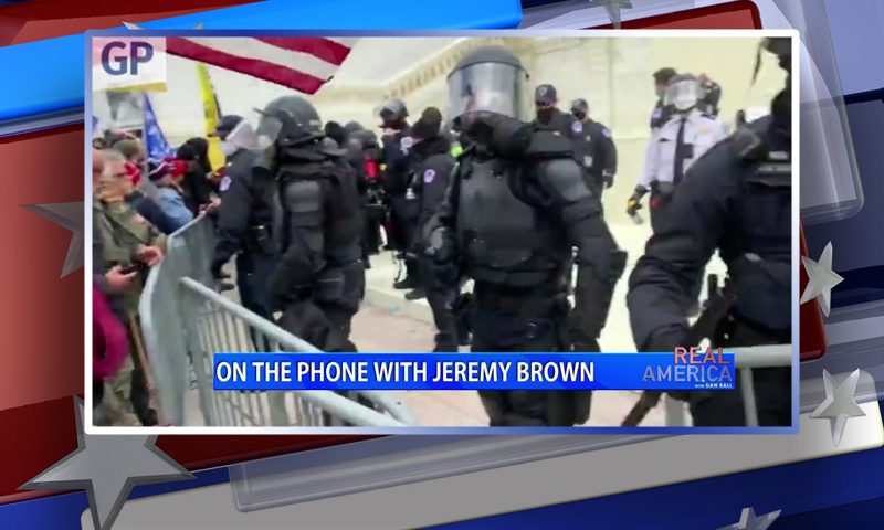 Video still from Real America on One America News Network