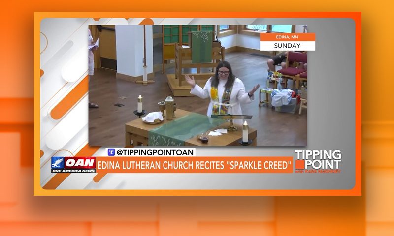 Video still from Tipping Point on One America News Network