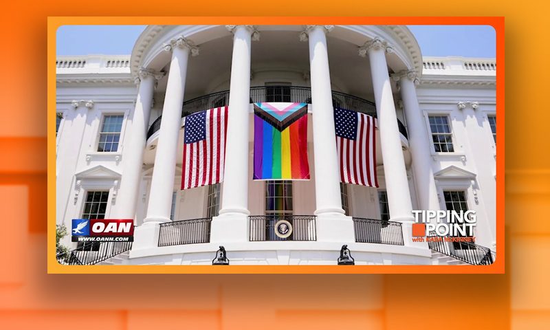 Video still from Tipping Point on One America News Network