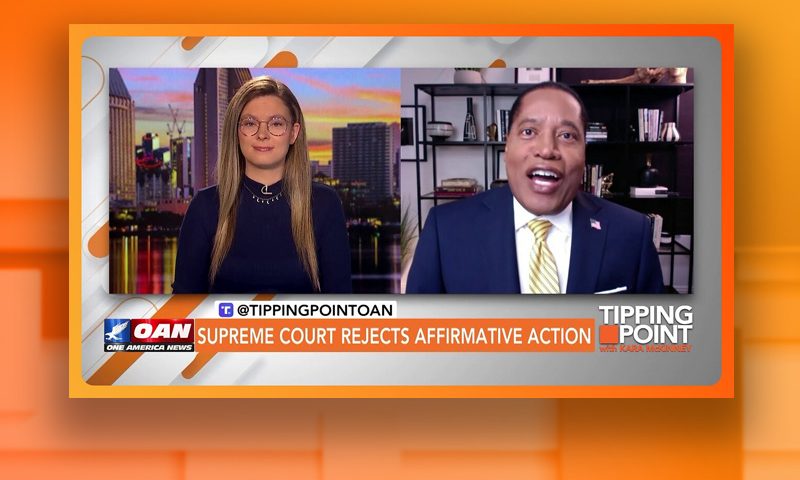 Video still from Tipping Point on One America News Network