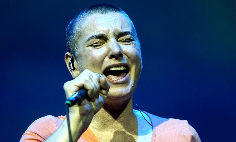 BYRON BAY, AUSTRALIA - MARCH 21: Sinead O'Connor performs on stage during day two of the East Coast Blues & Roots Festival on March 21, 2008 in Byron Bay, Australia. (Photo by Kristian Dowling/Getty Images)