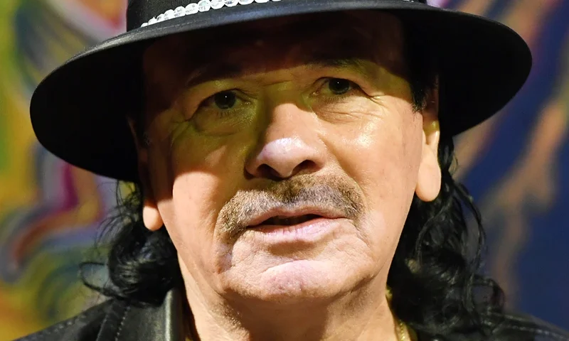 Carlos Santana And Buika Hold Listening Event For "Africa Speaks" Album LAS VEGAS, NEVADA - MAY 14: Recording artist Carlos Santana speaks during a listening event for his upcoming album "Africa Speaks" featuring singer Buika at the House of Blues Las Vegas inside Mandalay Bay Resort and Casino on May 14, 2019 in Las Vegas, Nevada. (Photo by Ethan Miller/Getty Images)