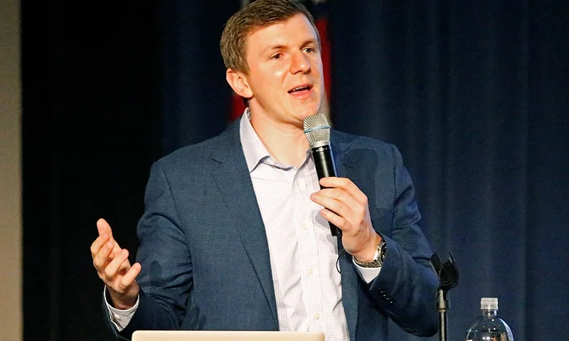 Controversial Conservative Advocate James O'Keefe Speaks On Campus Of Southern Methodist University DALLAS, TX - NOVEMBER 29: Conservative media activist James O'Keefe speaks at an event hosted by the Southern Methodist University chapter of Young Americans for Freedom, a campus organization started by William F. Buckley in 1960, at the Hughes-Trigg Student Center on November 29, 2017 on the SMU campus in Dallas, Texas. O'Keefe is head of Project Veritas, a right-wing media activist group that found itself in the news this week after a woman was seen entering the offices of the organization after trying to convince Washington Post reporters that she had been sexually assaulted by U.S. Senate candidate Roy Moore of Alabama when she was 15 years old and then driven by Moore to Mississippi for an abortion. (Photo by Stewart F. House/Getty Images)