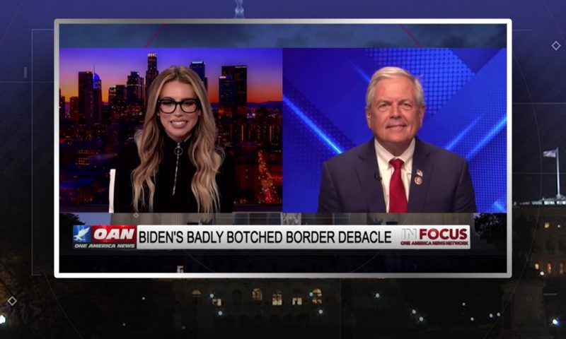 Video still from Rep. Ralph Norman's interview with In Focus on One America News Network