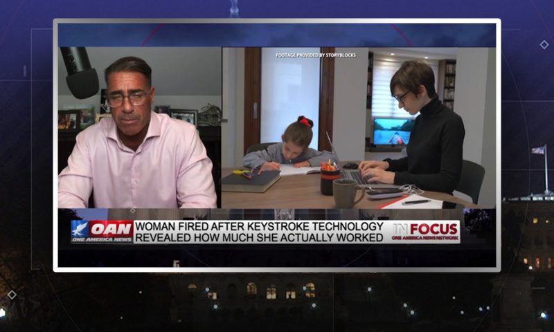 Video still from Chris Markowski's interview with In Focus on One America News Network