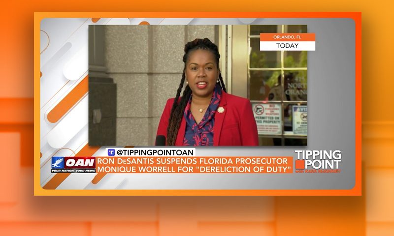 Video still from Tipping Point on One America News Network