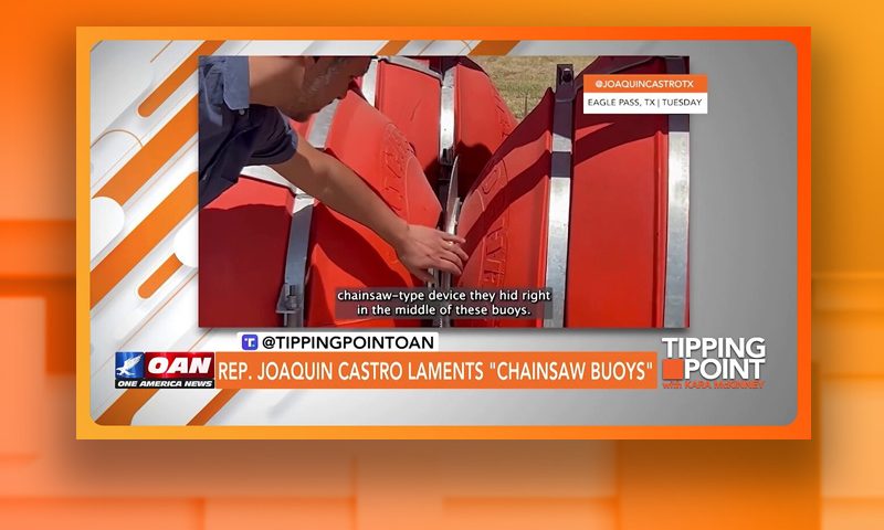 Video still from Tipping Point on One America News Network