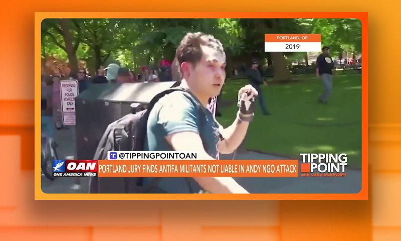 Video still from Tipping Point on One America News Network