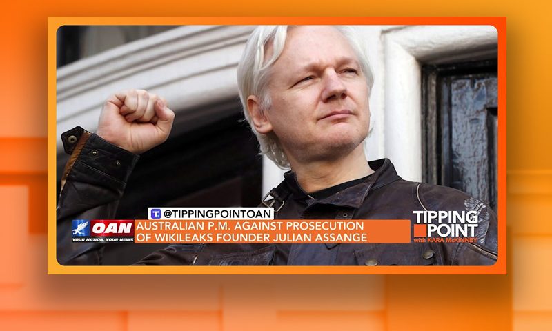 Video still from Tipping Point on One America News Network