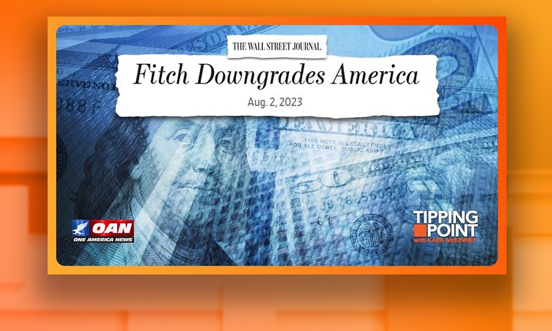 Video still from Tipping Point on One America News Network