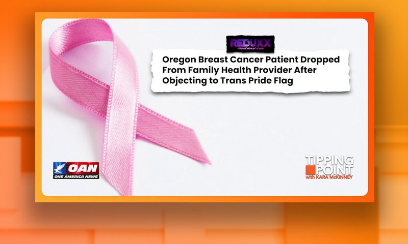 Video still from Tipping Point on One America News Network