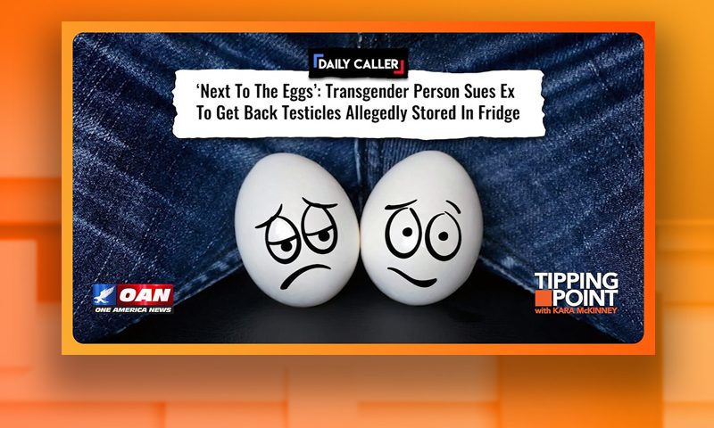 Video still from Tipping Point on One America News Network