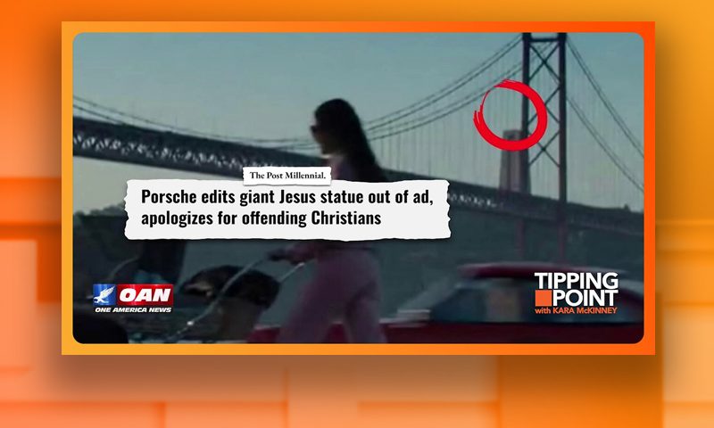 Video still from Tipping Point on One America News Network