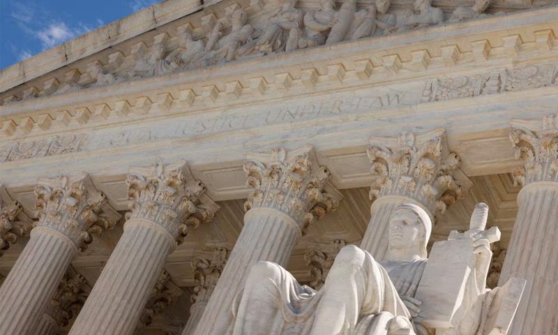 The U.S. Supreme Court building is seen in Washington, U.S., August 31, 2023. REUTERS/Kevin Wurm/File Photo