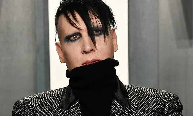 BEVERLY HILLS, CALIFORNIA - FEBRUARY 09: Marilyn Manson attends the 2020 Vanity Fair Oscar Party hosted by Radhika Jones at Wallis Annenberg Center for the Performing Arts on February 09, 2020 in Beverly Hills, California. (Photo by Frazer Harrison/Getty Images)