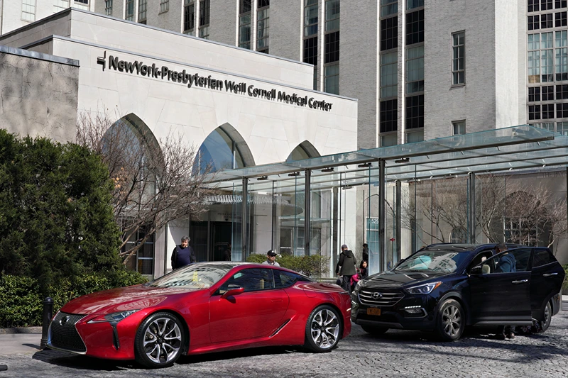 Major Cities In The U.S. Adjust To Restrictive Coronavirus Measures
NEW YORK, NY - MARCH 15: An exterior view of New York-Presbyterian / Weill Cornell Medical Center entrance as the coronavirus continues to spread across the United States on March 15, 2020 in New York City. The World Health Organization declared coronavirus (COVID-19) a global pandemic on March 11th. (Photo by Cindy Ord/Getty Images)