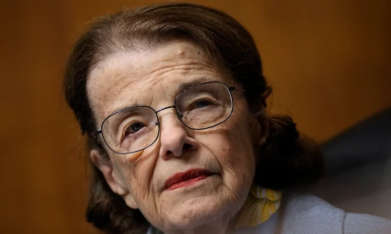 Senate Judiciary Committee Holds Meeting On Pending Nominations WASHINGTON, DC - SEPTEMBER 6: Sen. Dianne Feinstein (D-CA) attends a Senate Judiciary Committee hearing on judicial nominations on Capitol Hill September 6, 2023 in Washington, DC. During the hearing the committee considered five judges for federal vacancies. (Photo by Drew Angerer/Getty Images)