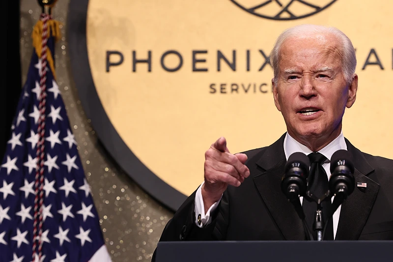 Congressional Black Caucus Foundation Annual Legislative Conference National Town Hall
WASHINGTON, DC - SEPTEMBER 23: President Joe Biden speaks onstage at the Congressional Black Caucus Foundation annual Legislative Conference National Town Hall on September 23, 2023 in Washington, DC. (Photo by Jemal Countess/Getty Images for Congressional Black Caucus Annual Legislative Conference)