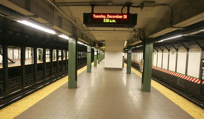NEW YORK - DECEMBER 20: At 3:50am Tuesday morning, the Union Square Station of the New York City subway system was virtually empty on December 20, 2005 in New York City. The subway and bus strike called by the Transport Workers Union 100 is expected to affect more than 7 million riders. (Photo by Michael Nagle/Getty Images)
