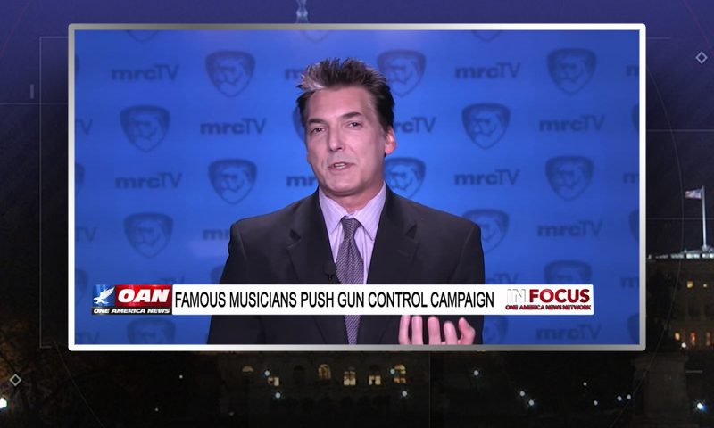 Video still from Eric Scheiner's interview with In Focus on One America News Network