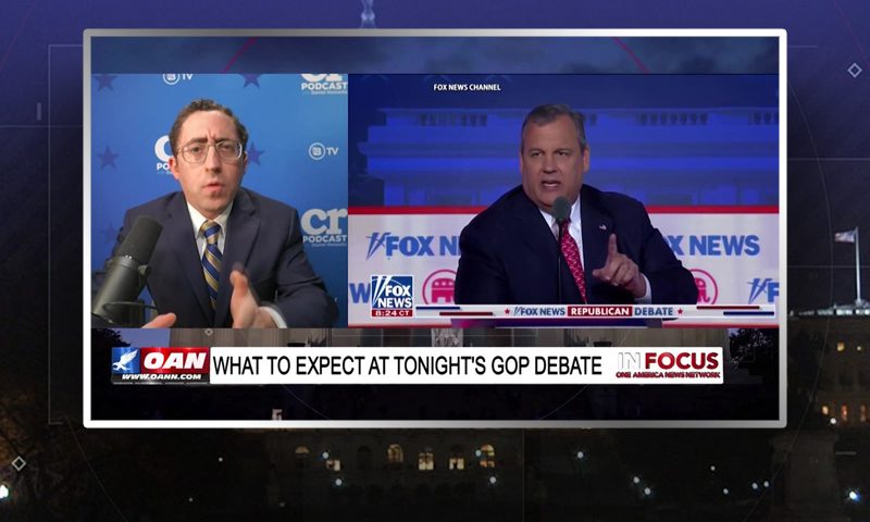 Video still from Daniel Horowitz's interview with In Focus on One America News Network