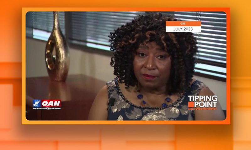 Video still from Tipping Point on One America News Network