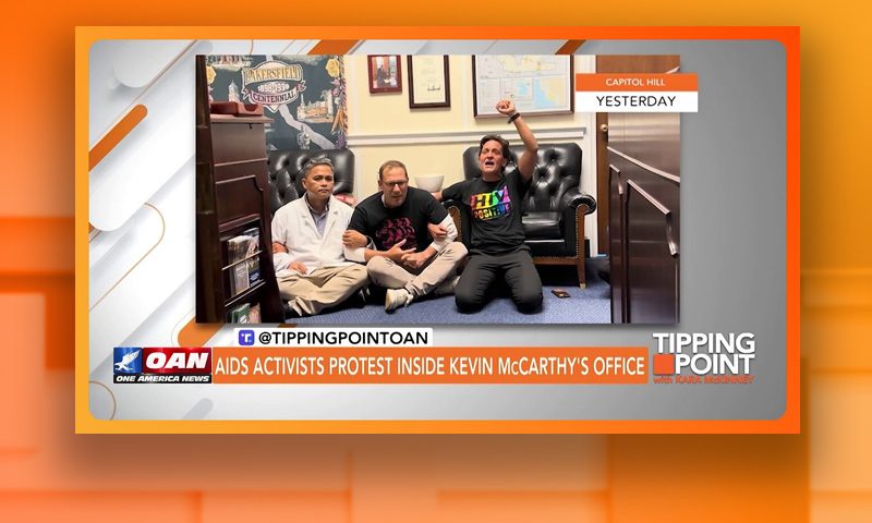 Video still from Tipping Point on One America News Network