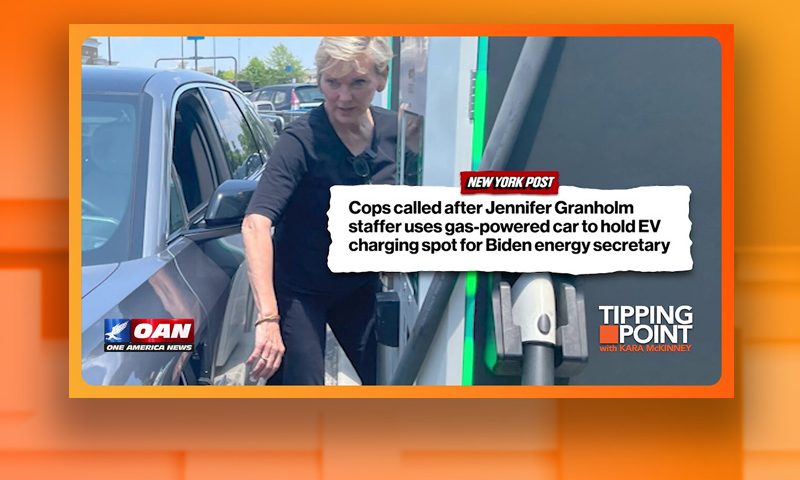 Video still from Tipping Point on One America News Network