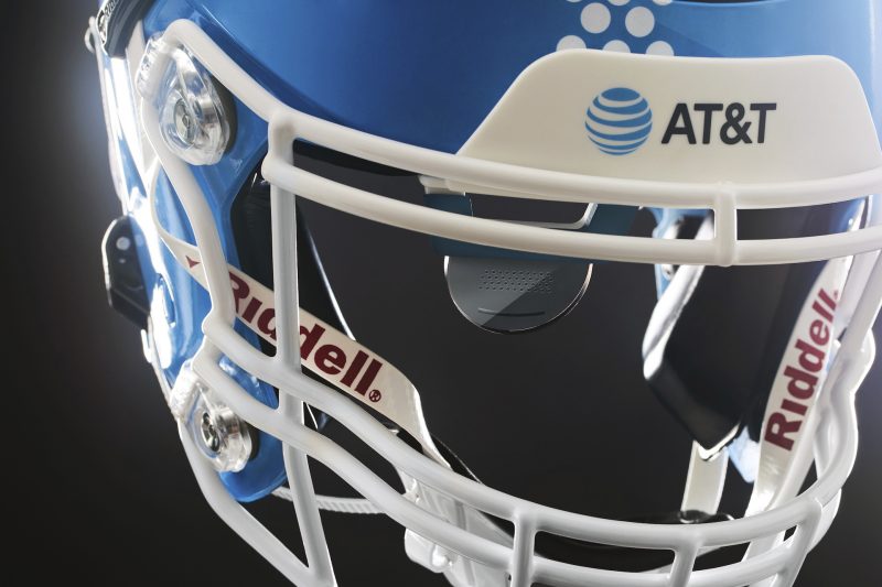 AT&T And Gallaudet University Unveil A Football Helmet To Help