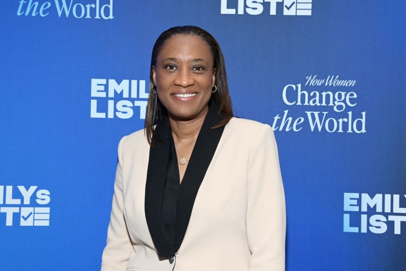 LOS ANGELES, CALIFORNIA - MARCH 07: EMILYs List President Laphonza Butler attends EMILYs List's 2023 Pre-Oscars Breakfast at The Beverly Hilton on March 07, 2023 in Beverly Hills, California. (Photo by Araya Doheny/Getty Images for EMILYs List)