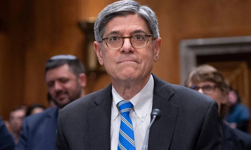 TOPSHOT-US-ISRAEL-DIPLOMACY-POLITICS TOPSHOT - Jacob Lew looks on during his nomination hearing before the Senate Foreign Relations Committee to be US Ambassador to Israel on October 18, 2023 at the US Capitol in Washington, DC. (Photo by ROBERTO SCHMIDT / AFP) (Photo by ROBERTO SCHMIDT/AFP via Getty Images)