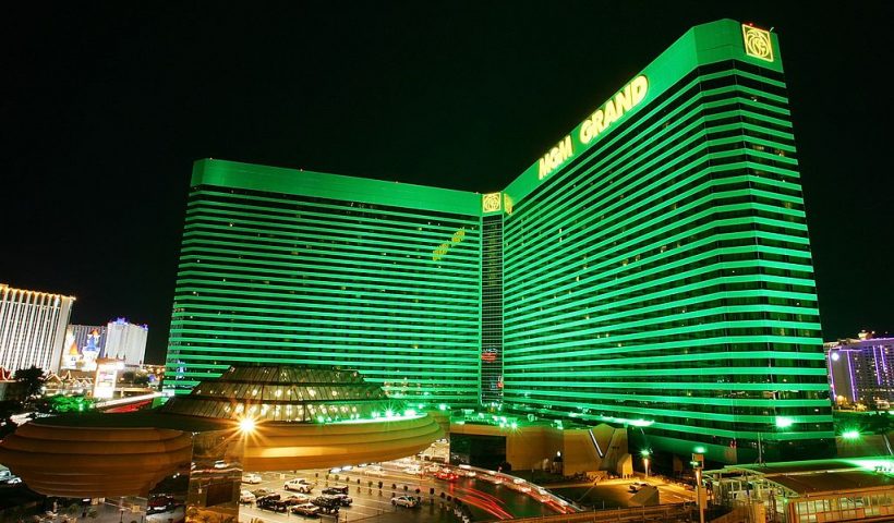 LAS VEGAS - FEBRUARY 02: Exterior photo of the MGM Grand Hotel/Casino February 2, 2006 in Las Vegas, Nevada. (Photo by Ethan Miller/Getty Images)
