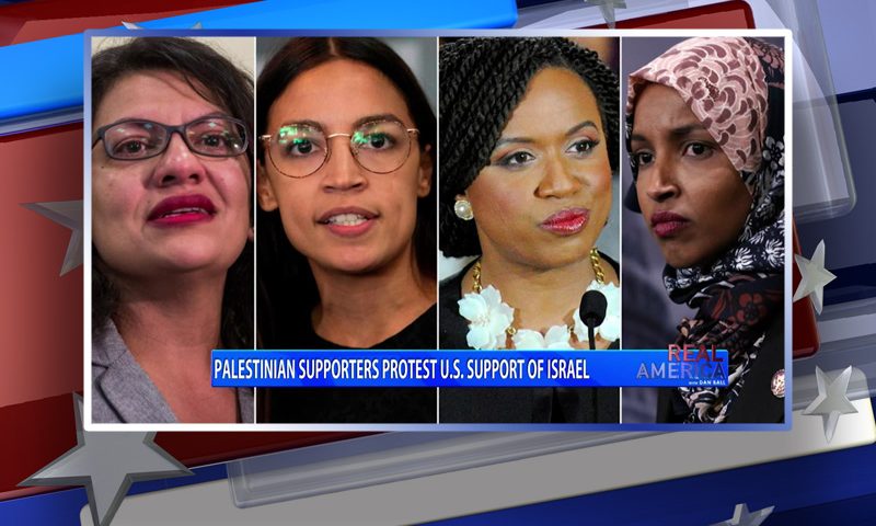 Video still from Real America on One America News Network