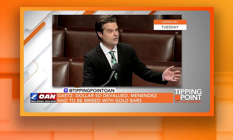 Video still from Tipping Point on One America News Network